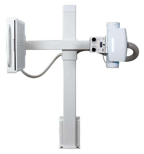 Collimator used in chiropractic digital x-ray