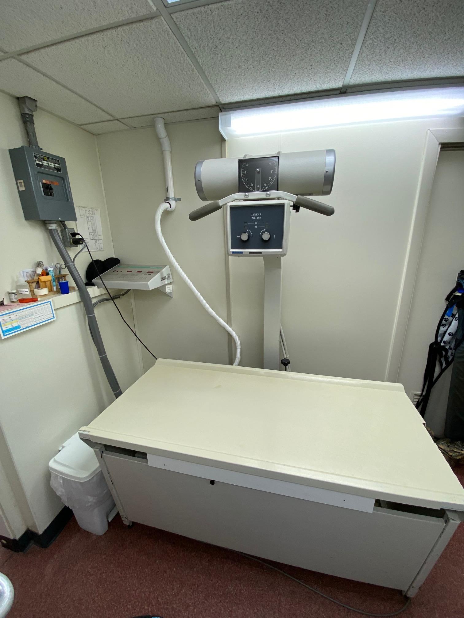 Veterinary X-ray machines and services