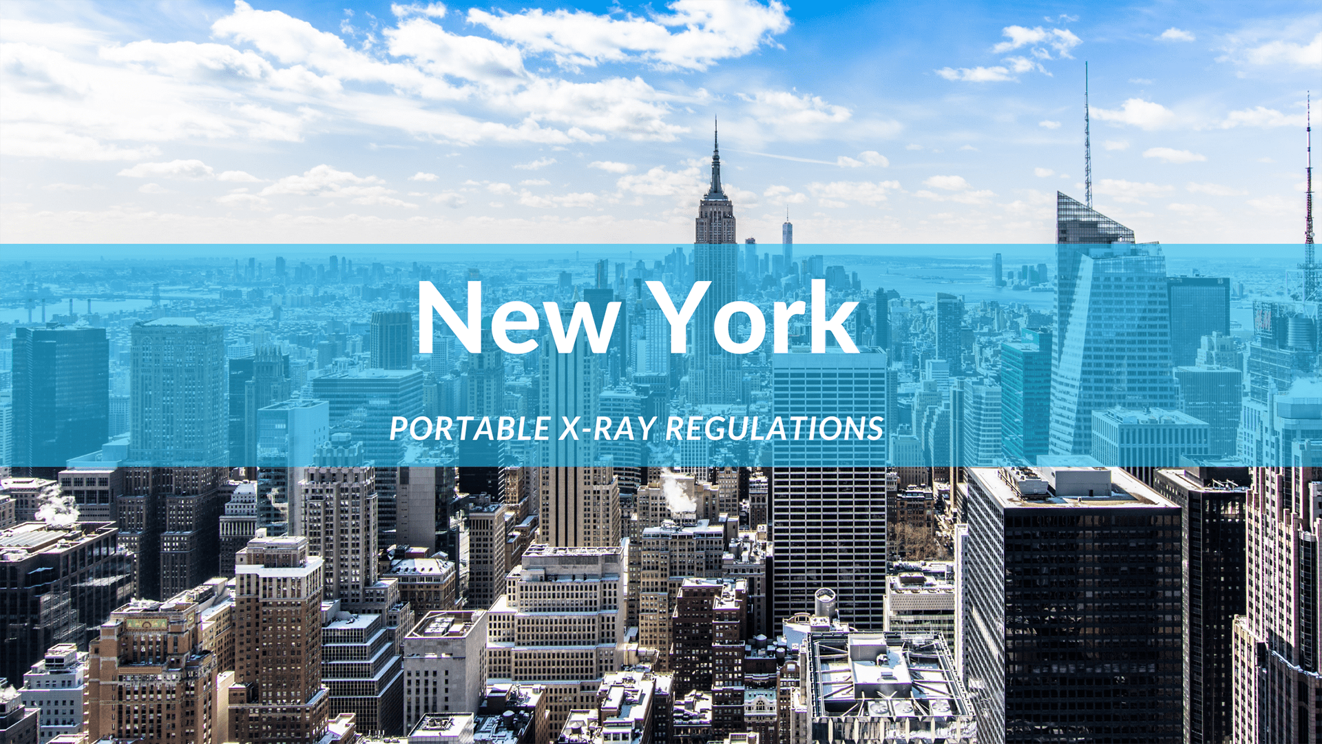 New York Portable Xray Regulations